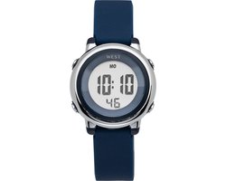 West Watches model Star Kinderhorloge LED meisjes digitaal – Ø 33 mm - Donker blauw