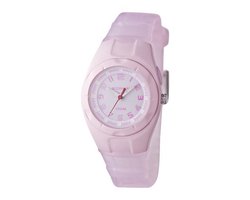 Xonix TF-001 - Horloge - Analoog - Kinderen - Unisex - Vrouwen - Dames - Siliconen band - ABS - Cijfers - Waterdicht - 10 ATM - Roze