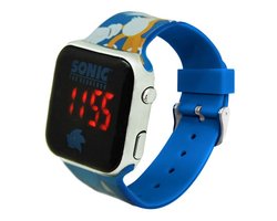 Digitale klok Sonic Kinderen LED-scherm Blauw Ø 3,5 cm