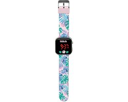 Disney Lilo & Stitch digitaal LED Horloge voor kinderen - Roze / Blauw