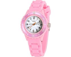 Fako® - Kinderhorloge - Siliconen - Classic - Roze