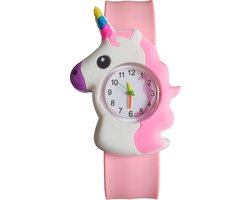 Fako® - Kinderhorloge - Slap On Mini - Eenhoorn - Roze