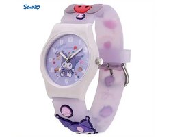 Hello Kitty - Sanrio - Kuromi horloge - paars