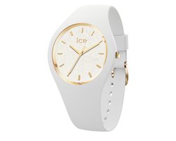 Ice Watch ICE glitter - White infinity 022573 Horloge - Siliconen - Wit - Ø 34 mm