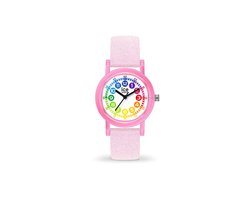 Ice Watch ICE learning - Pink glitter 022689 Horloge - Siliconen - Roze - Ø 32 mm