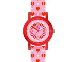 Ice Watch ICE learning - Red love 022690 Horloge - Textiel - Roze - Ø 32 mm