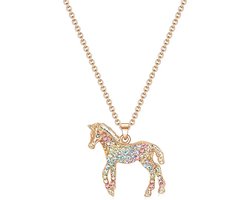 JewelGalerie - Ketting-Paard-Goud