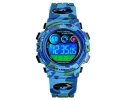 Kinderhorloge – Chronograaf – Waterdicht – Sports Watch Kids – Army Blue