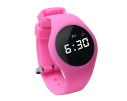 Kinderhorloge - Countdown Timer - Touch Screen - Roze