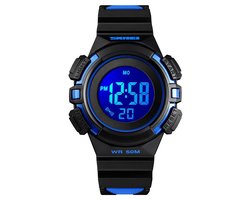 Kinderhorloge Stopwatch - Alarm - Multicolour Backlight