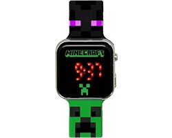 Minecraft Led Horloge Cube - Groen