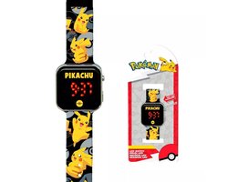 Pokemon Pikachu Digitale LED Horloge Kinderen - Perfect Als Kerstcadeau - 18x7,5x3 cm