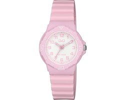 Q&Q-Kinderhorloge-Kunstof band/kast-10Bar waterdicht-Sporthorloge-Lichtgewicht-30MM-Roze.