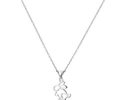 Yep! ketting konijn 1,1 mm 36 + 4 cm - Zilver