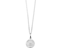 Yep! ketting voetbal 1,1 mm 38 cm - 10 mm - Zilver