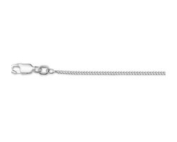 YO&NO - Ketting - Zilver - Gourmet - 1,4 mm - 40cm - Sieraden vrouw - Heren - Zilver 925