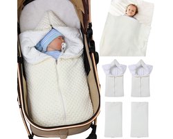 2-in-1 overall Babyslaapzak & Inbakerdeken - Knusse Warmte voor Baby's van 0-12 Maanden