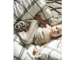 Bold Bamboo babycocoon Trini - 100% Organisch Bamboe - Knit cocoon - Beige