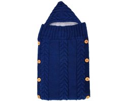 BonBini's® - baby voetenzak - voor Autostoel en Kinderwagen -Dark Blue - Comfortabel