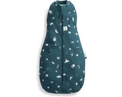 Ergopouch Cocoon inbaker slaapzak - 1,0 Tog - Slaapzak Baby - Inbakerslaapzak - Slaapzakken - Ocean