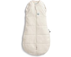 Ergopouch Cocoon inbaker slaapzak - 3,5 Tog - Slaapzak Baby - Inbakerslaapzak - Slaapzak - 0-3 md - Oatmeal Marle