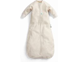 Ergopouch Jersey Slaapzak met mouwen - 1.0 Tog - Baby Slaapzak - Slaapzakken - Slaapzak kind - 3-12 md - Oatmeal Marle