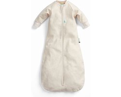 Ergopouch Jersey Slaapzak met mouwen - 1.0 Tog - Baby Slaapzak - Slaapzakken - Slaapzak kind - 8-24 md - Oatmeal Marle