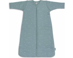 Jollein Baby Slaapzak Winter Met Afritsbare Mouw 110cm - Twinkling Sea Green - Winterslaapzak