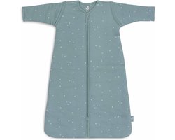 Jollein Baby Slaapzak Winter Met Afritsbare Mouw 90cm - Twinkling Sea Green - Winterslaapzak