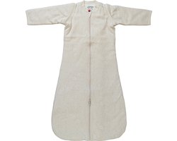 Lodger - Slaapzak lange mouw - afritsbaar - creme - 80cm - voor Maxi Cosi