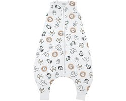 Meyco Baby Animal baby winter slaapoverall jumper - multicolour - 92cm