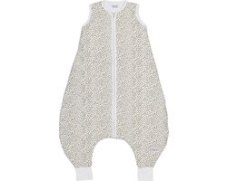 Meyco Baby Cheetah baby winter slaapoverall jumper - taupe - 104cm - 2.0 TOG