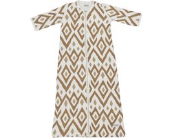 Meyco Baby Slaapzak Winter Ikat - afritsbare mouwen - sand - 110cm - winterslaapzak