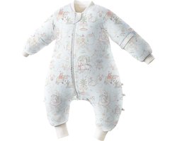 Vos&Bos Dreamland 1.5 TOG Bamboe & Wol Baby Lente/Herfst Slaapzak met Benen - Dream Circus - XL