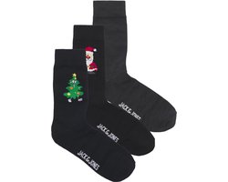 JACK & JONES JUNIOR JACHOLLY JOLLY SOCKS GIFTBOX JNR Jongens Sokken - Maat 33/37