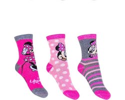 3 paar sokken Minnie Mouse 31/34