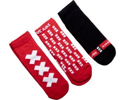 Ajax-sneakersocks 3-pack