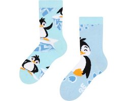 Dedoles Mismatched Kinderen Sokken - Blije Pinguin - Maat 31-34