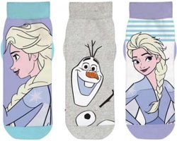 Disney Frozen - sneakersokken - 3 paar - maat 23-26