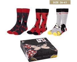 Disney Minnie Mouse Sokken Cadeauverpakking - 3 Paar