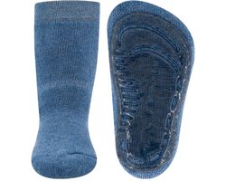 Ewers anti-slip sokken jeans blauw