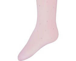 Ewers - Kinderpanty met stipjes van glitters - 50 DEN - Roze - 122/128