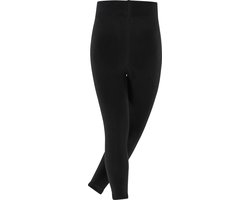 FALKE Family duurzaam katoen legging kinderen zwart - Maat 134-146