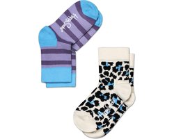 Happy Socks Kids Leopard - Maat 13-21