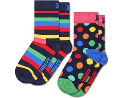 Happy Socks Kinder 2-Pack Stripe 2-3 Jaar