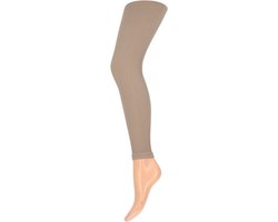 Kinderlegging 60 denier Beige zand lang 122-128