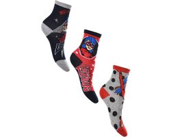 Miraculous Ladybug- sokken Miraculous Ladybug - 3 paar - maat 31/34