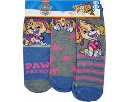 Paw Patrol-  sokken Paw Patrol- meisjes- 3 paar - maat 27/30