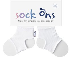 Sock Ons - Babysokjes 0-6 maanden - Wit