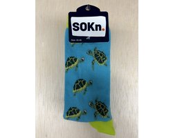 SOKn. Trendy sokken *SCHILDPADDEN* maat 35-41 (ook leuk om kado te geven !)